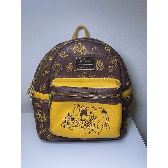 Loungefly Handbags - Loungefly Disney Winnie The Pooh Autumn Mini Backpack- Exclusive RARE Used *READ